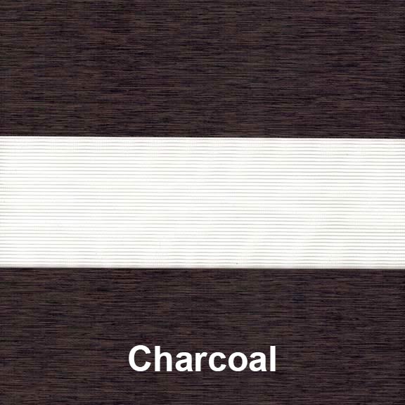 DIM-OUT (ROOM DARKENING) ILLUSION SHADES - ZEBRA