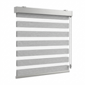 DIM-OUT (ROOM DARKENING) ILLUSION SHADES - ZEBRA